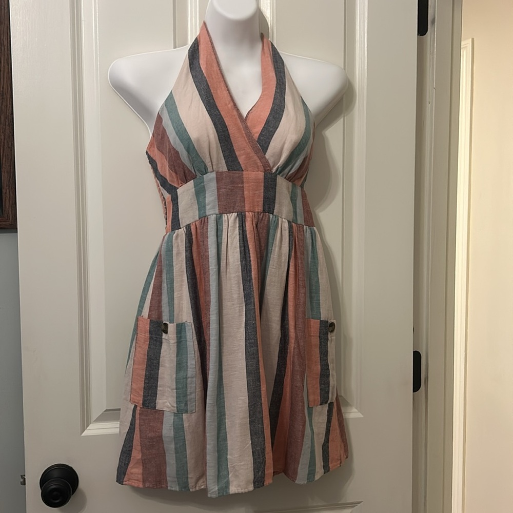 Striped Dress - Multicolor American Eagle